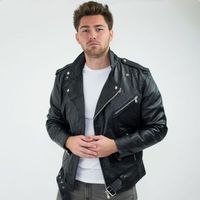 Leather Bomber Jackets - 20260 selection