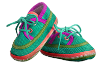 Детски пантофи за момиче с дишащо ходило - 13190 комбинации