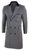 Mens Black Overcoat - 99200 the species