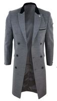 Mens Double Breasted Overcoat - 2608 promotions | Truclothing Mens Double Breasted Overcoat - 22134 promotions
