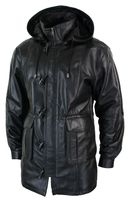 Mens Leather Jacket With Hood - 33616 photos
