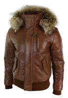 Mens Leather Jacket With Hood - 71907 photos