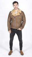 Shearling Aviator Jackets - 49128 the species