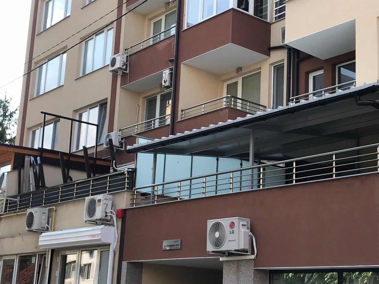 Козирка за балкон - 40499 разновидности